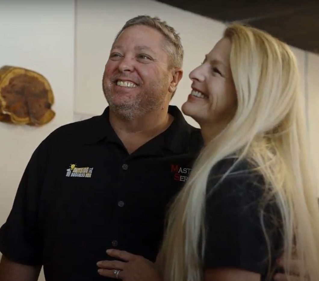 Chad and Christa Laughing